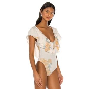 Intimately Free People Matilda Bodysuit In Ivory